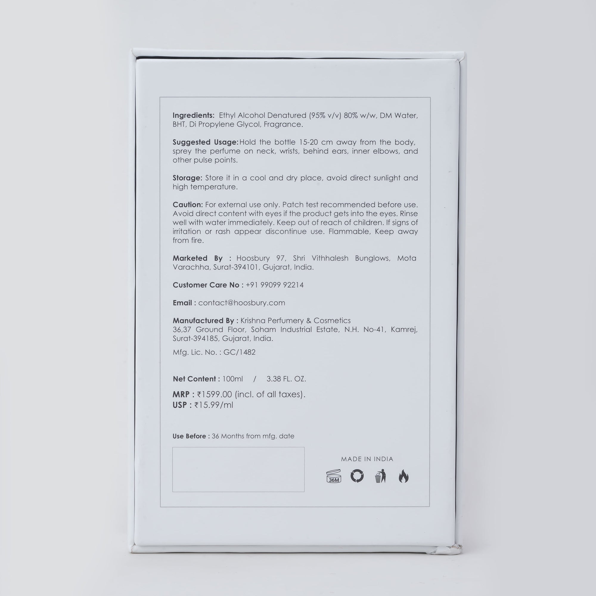 Admire Unisex Parfum – 100ml Bold Fresh and Long Lasting Fragrance for All