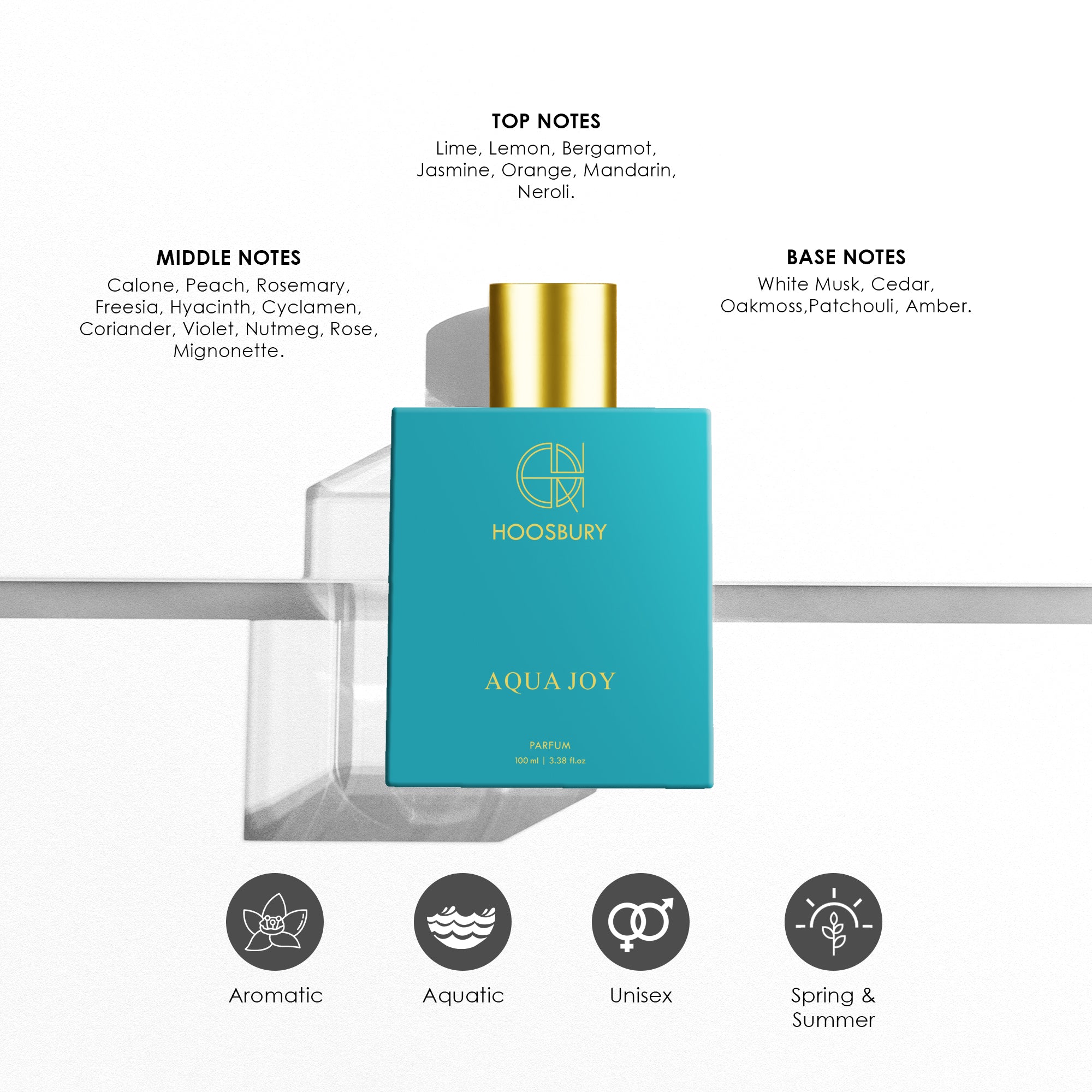 Aqua Joy  Unisex Parfum - 100ml