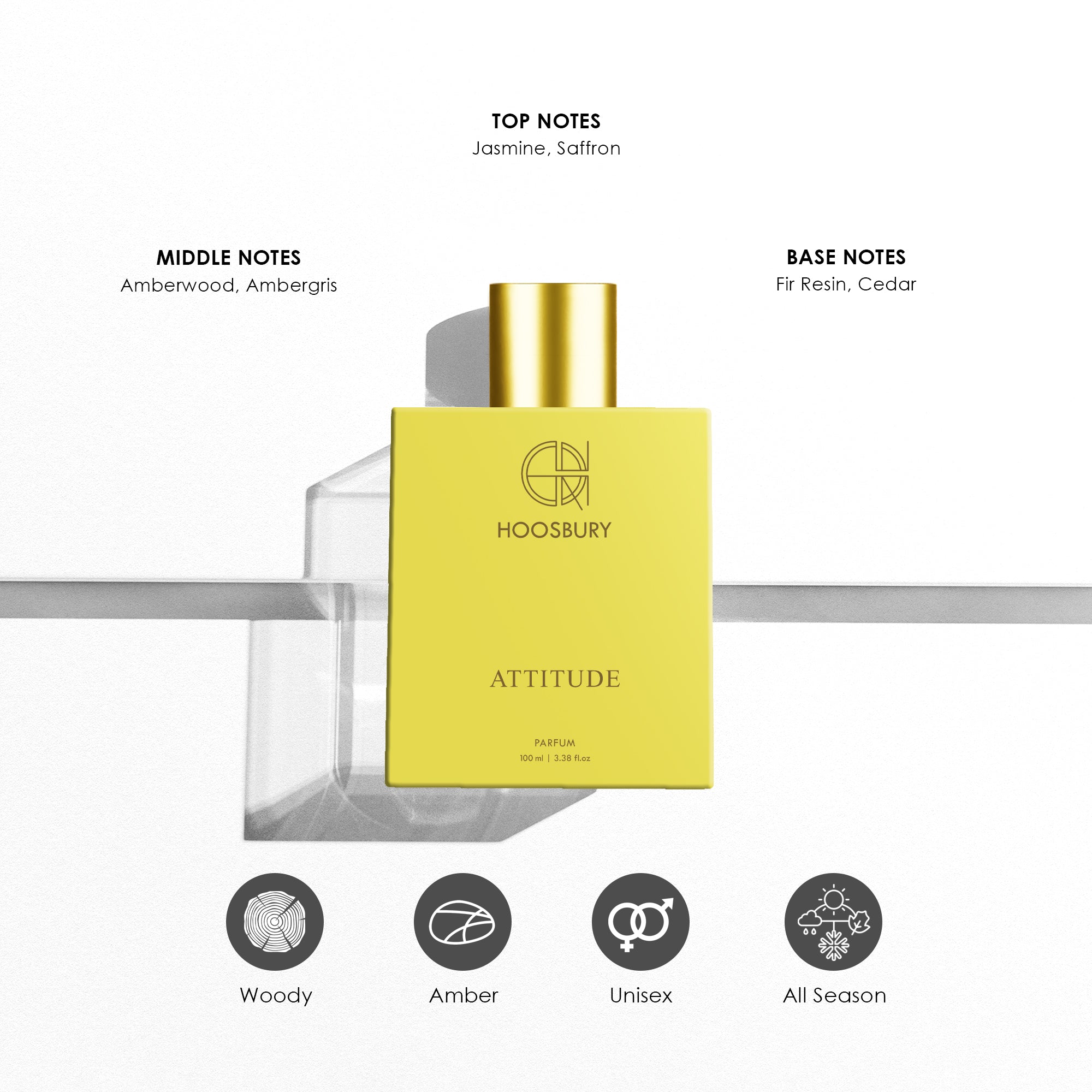 Attitude Unisex Parfum- 100ml