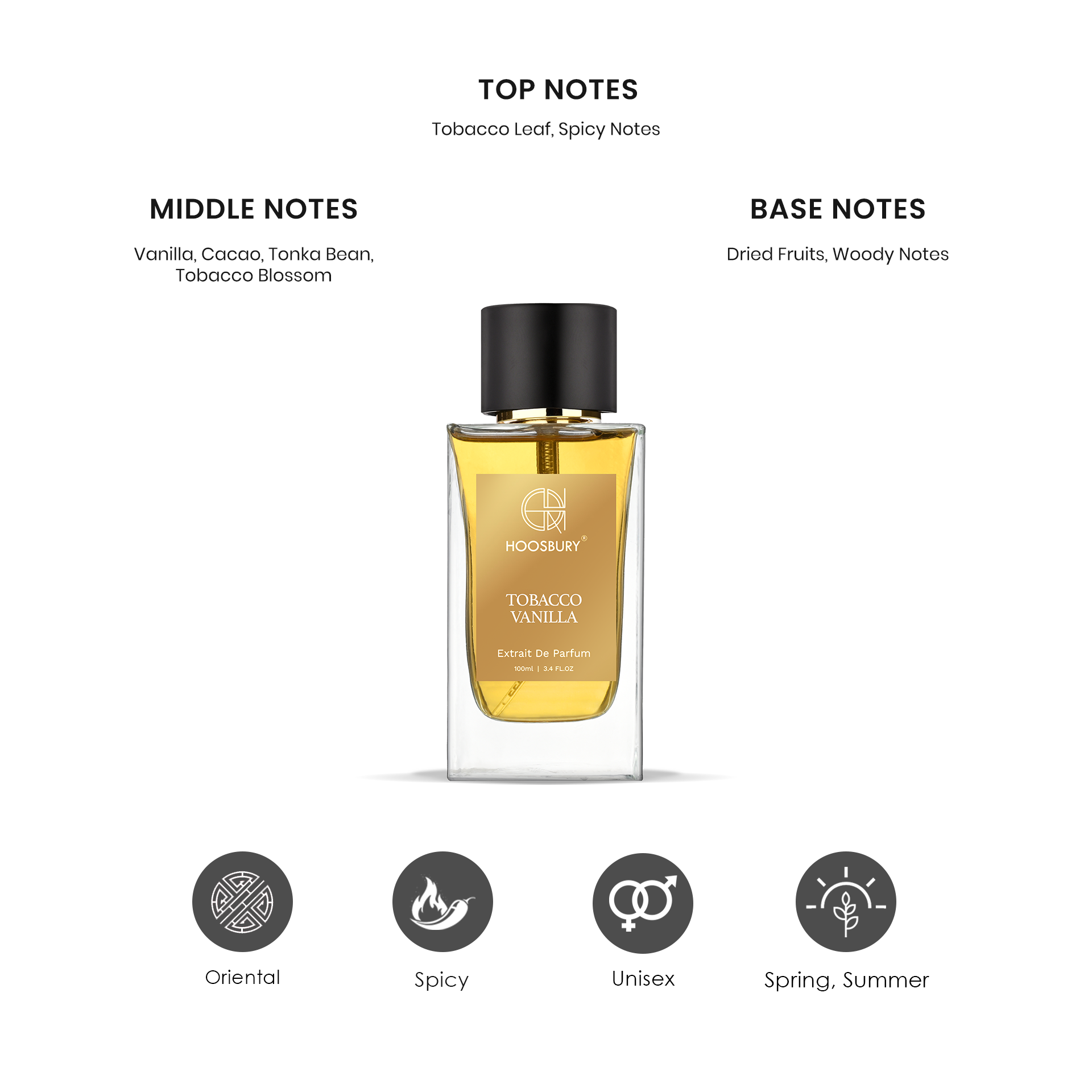 Tobacco Extrait Unisex Parfum – Hoosbury - Main Image